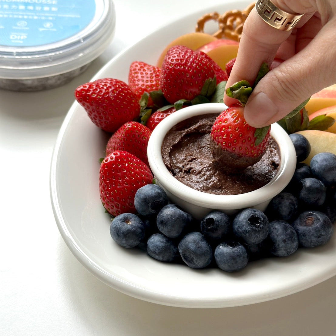 巧克力鷹嘴豆慕斯